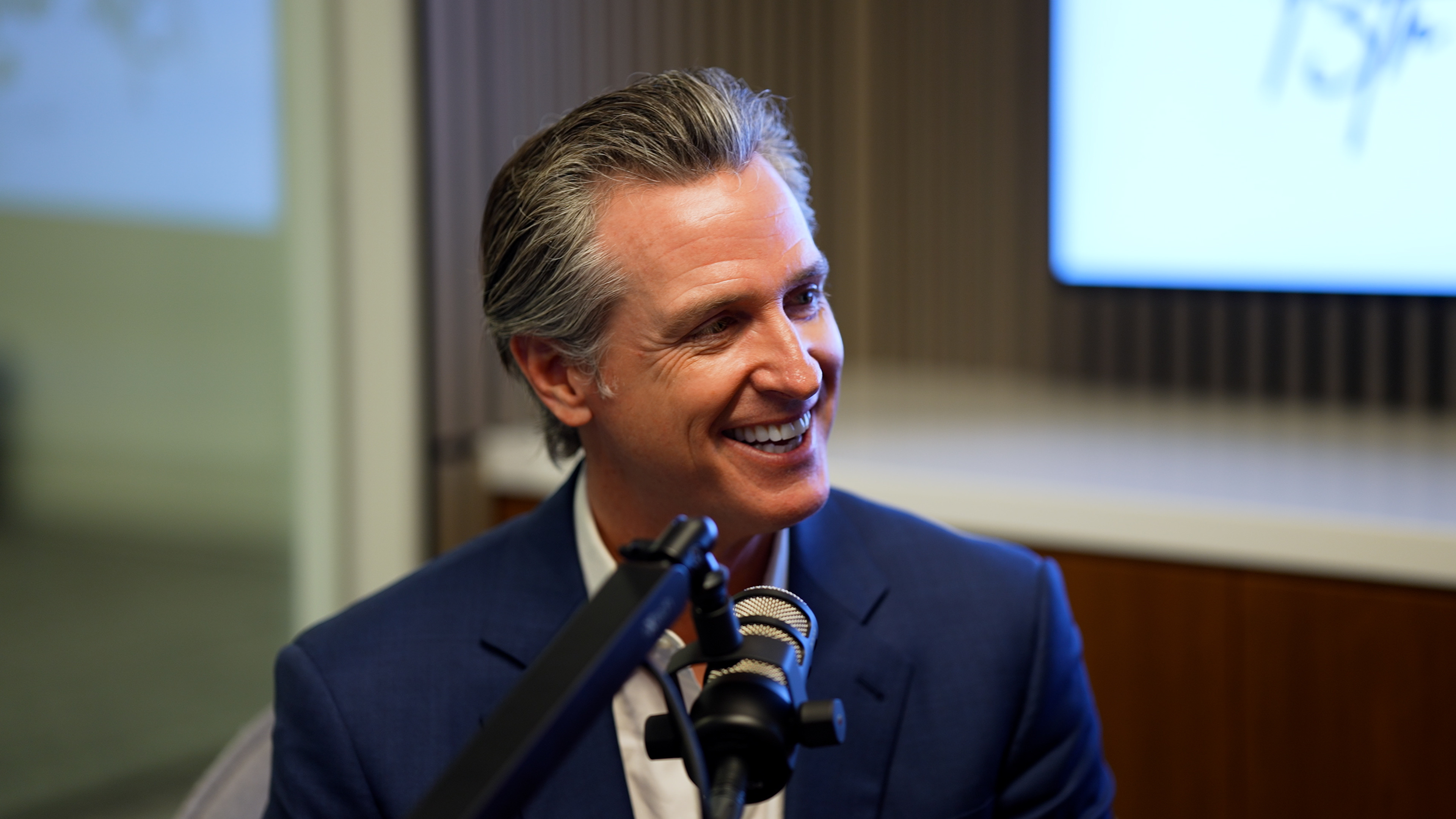 Gavin Newsom on 13th and Park